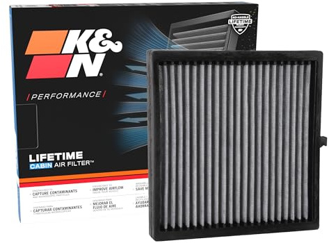K&N Premium-Innenraumluftfilter: Hochleistung, waschbar, sauberer Luftstrom zu Ihrer Kabine: Entwickelt für ausgewählte Subaru 2008–2019 (Levorg, XV, Forester, WRX, Crosstrek, Impreza), VF2055 | Kompatibel mit Subaru 2008–2021: Crosstek, Forester, Impreza, Levorg, WRX, STI