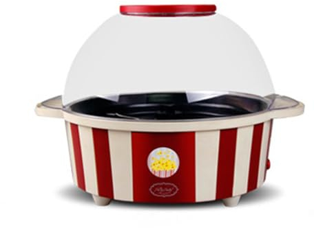 WAOCEO Popcorn machine Popcorn Machine Electric Household Small Ball Fully Automatic Children's Mini Popcorn Maker Can Add Sugar Oil Equipment accessories