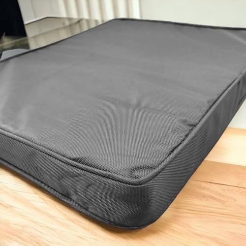 DURAFOAM® Euro Pallet Cushions for Pallet Furniture, Pallet Sofa Cushions, Indoor & Outdoor, Waterproof Pallet Cushions, 120 x 80 x 10cm (Grey)