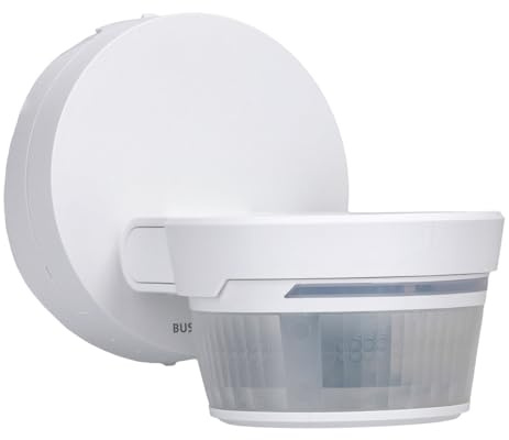Busch-Jaeger 6251/28-134-WL Busch-Wächter PRO 280° BT Weiß | Wireless Bewegungsmelder mit Steuerung via Bluetooth App Flexible Montage 2CKA006200A0861