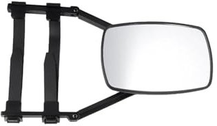 Rétroviseurs Remorquage Double Miroir de remorquage Universel à Clipser, Extension de Miroir d'aile de remorque, Verre de Miroir de remorquage pour Voiture, Caravane Miroir de remorquage