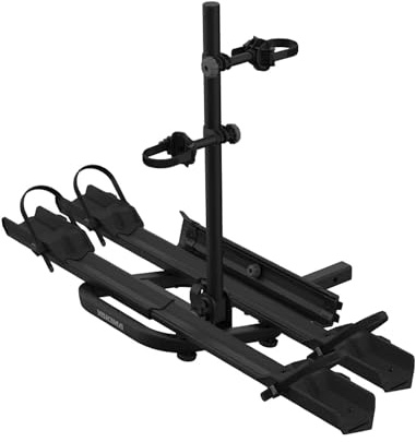 Yakima Bike Rack with Ramp, 2 Bicycle Hitch Mount Carrier for Ebike, Mountain, Road, Hybrid, BMX, & Kid Bikes, Fits 2 Inch Receiver, OnRamp LX