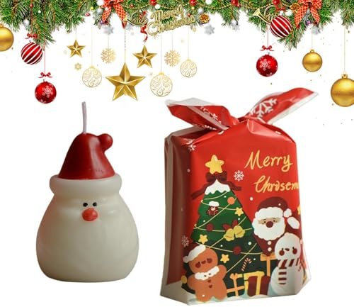 Candele profumate per le vacanze,Candele aromatiche per la decorazione natalizia | Candela profumata in cera naturale,Decorazioni per la tavola, decorazione natalizia per la camera da letto domestica.