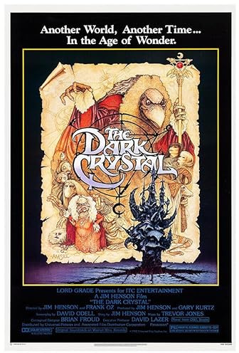 The Dark Crystal - 1982 - Jim Henson - Movie Poster - US Release-12 x 18 Inches