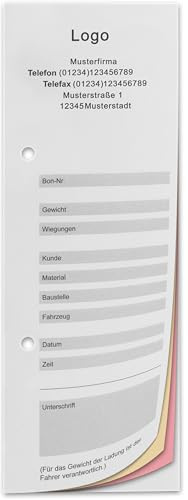 Mashpaper Wiegekarten mit individuellem Druck 75 x 210 mm - Hochformat | Wiegekarten im Hochformat, selbstdurchschreibend und auf Wunsch selbstreagierend mit individuellem Druck, 1722_75210