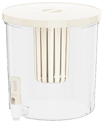 Dispensador De Para | Dispensador De s Para Frigorífico - Jarra Botella Contenedor Jarrón De Cuatro Litros Y Medio Con Grifo Antigoteo Para Viaje Al Aire Libre Mesita De Noche Hotel