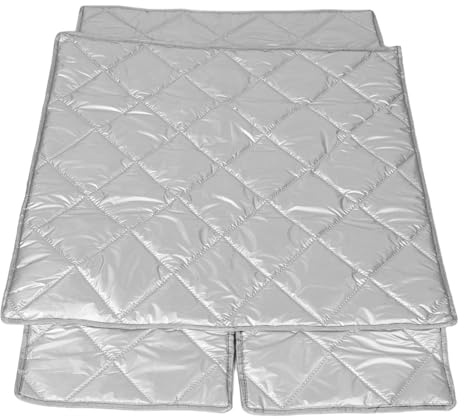 KICHOUSE Housse de Réfrigérateur Isolante Imperméable pour Congélateur et Appareils de Cuisine UV et Thermique Ajustable pour Divers Modèles