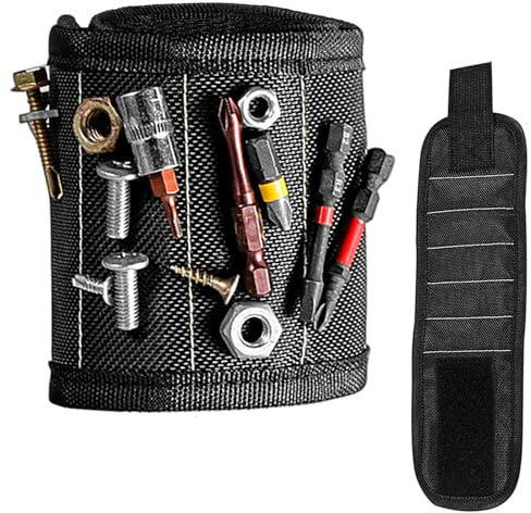 Magnetarmband für Handwerker, Werkzeughalter mit Magneten, Geschenk für Heimwerker und DIY-Enthusiasten