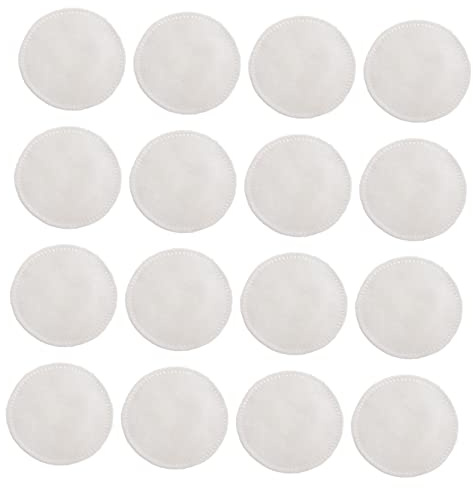 HEATSHAKING 300 Stück Dicke Dreilagige Baumwolle Make Up Wattepads zum Abschminken und Gesichtsreinigung Leicht und Weich für Tägliche Anwendung