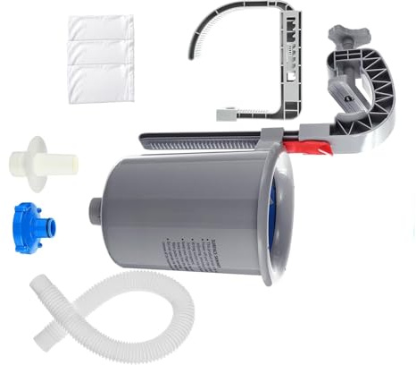 KAHDGSS Superficie automatica fissata al muro del supporto dello skimmer della piscina per il suolo all'aperto montato per lo stagno commerciale