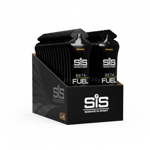 MM Beta Fuel Energy Gel Orange 30 Pack | Dual Source Carbohydrate Isotonic Gel | Fast-Release Endurance Fuel for Running, Cycling, Triathlon & Long-Distance Training
