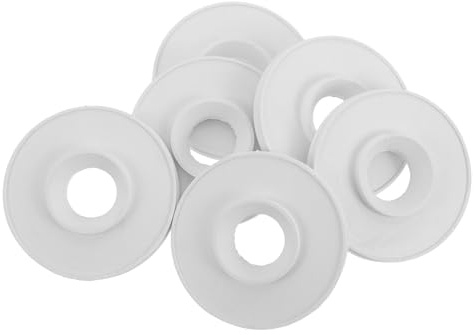 Cabilock 6 Piezas Filtro para Embudo de Laboratorio, Tapete de Filtro para Botellas, Accesorio de Filtración Material Resistente para Uso Profesional en Laboratorio