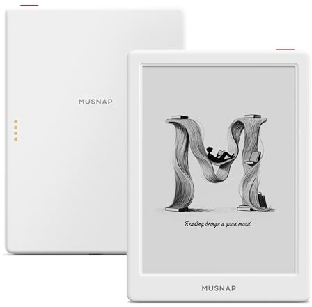 Musnap Neo 2 - Lector de libros electrónicos de 64 GB + 4 GB, compatible con aplicaciones de terceros, ePaper ePaper de 6 pulgadas, papel digital B/N, batería de larga duración para lectura