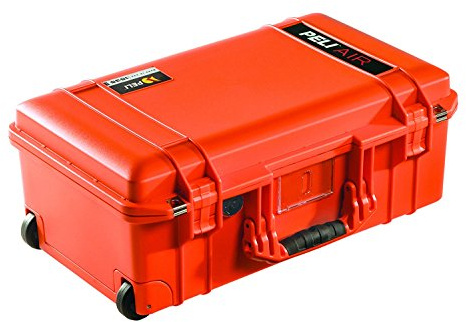 Peli 1535 Air med skum väska orange