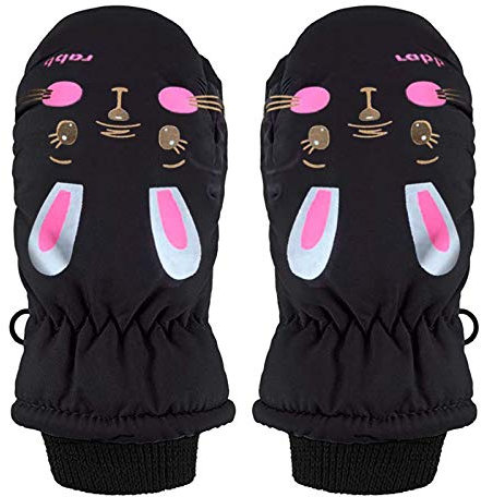 Skihandschuhe Kinder Wasserdicht Kinderhandschuhe Wasserdicht Fäustlinge Handschuhe 5-8 Jahre Jungen Mädchen Winterhandschuhe Sporthandschuhe