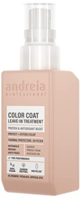 Andreia Tratamiento profesional para reparación de cabello de 100 ml en spray - Cabello dañado, teñido y dañado, antiencrespamiento, desenredar y extender el color