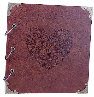 Amosfun Farbwechsel Handgemachtes Scrapbook Für Hochzeiten Jahrestage Und Persönliche Erinnerungen Wasserfest Mit Stabiler Bindung Für Und Kreative Gestaltung
