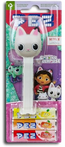 PEZ Spender Pandy Paws (Gabby's Dollhouse) inkl. 2 x Pez Bonbons 2 x 8,5 g