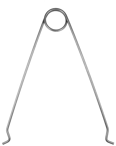 Accutech Spring Hooks 5.00 X 0.76 HD Wire for Hanging Tubes 3/4 to 2-1/4 Tubing (25 Count)
