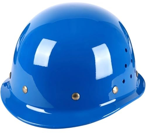Uzztfa Casque De Chantier pour Hommes Femmes, Casque De Sécurité pour Travailleurs De Chantier avec Trous D'aération, Protection Supérieure De Tête Contre Les Chocs, Protection De Tête