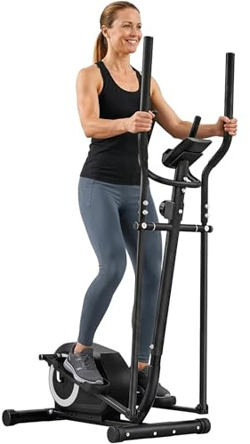 SPORTNOW Elliptical Cross Trainer for Home Quiet Magnetic with Bluetooth