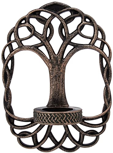 Nemesis Now D2415G6 Kerzenhalter Baum des Lebens 23cm Bronze