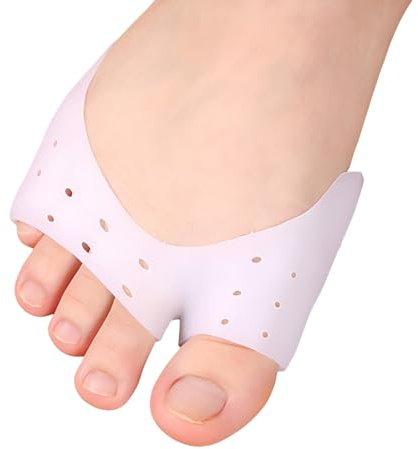 feifanshop 2 Paar Zehenschutz Silikon Gel Zehenkappen, Weich Pumps Zehenschutz Zehenschoner Ballet Spitzenschoner für Spitzenschuhe Ballettschuhe High Heel Pumps, Geeignet für Damen Herren