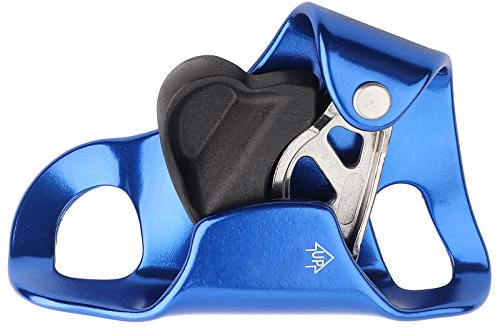 Bloccante per Arrampicata Bloccante toracico Realizzato in Lega di magnesio per Accessori con Morsetto per Maniglia in Corda da 8 mm-13 mm