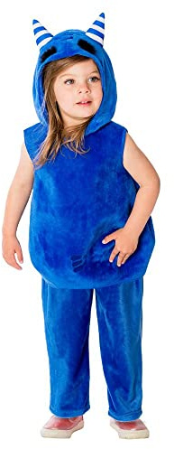 Rubie's 3011972-3 Kinderkostüm Pogo, Oddbods, für Jungen, blau, 2-3 Jahre Karneval
