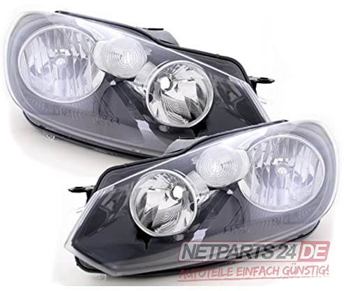 Johns, Scheinwerfer Halogen passend für VW Golf 6 5KI ab 2008-SET H7 H15 LR