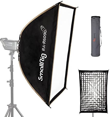 SMALLRIG Rectangular Softbox 60 x 90cm (23.6 x 35.4) Quick Release Soft Box for Bowens Mount COB Lights for SMALLRIG for Neewer for Aputure for Godox - 3930