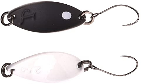 Spro Trout Master Incy Spoon Black/White 1,5g Forellenköder