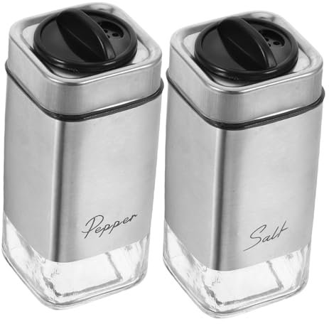 ULTECHNOVO 2 Pezzi Bottiglie Di Condimento Dosatore Di Zucchero Agitatore Di Zucchero a Velo Vaso Dosatore Di Condimenti Barattoli Di Spezie Vuoti Bottiglia Di Condimento Da Cucina Plastica