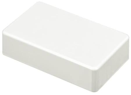 TOP-VIGOR 100 x 60 x 25mm Mini Dustproof Electrical Junction Box ABS | Plastic Project Boxes for DIY Electronics Projects, Indoor Power Module Case, Instrument Case Box
