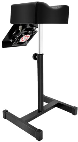 WINPANG ​​Professioneller Pediküre-Stuhl, mit Staubsauger-Funktion, Verstellbare Höhe aus Metal & PVC, Schwarz für Salon und Heimgebrauch​