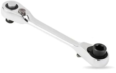 ZGJIAJU Chiave Dinamometrica Portatile A Doppia Testa Da 1/4 Di Pollice, Chiave Inglese, Cacciavite Esagonale, Set Di Chiavi Dinamometriche 2 In 1 A Cricchetto
