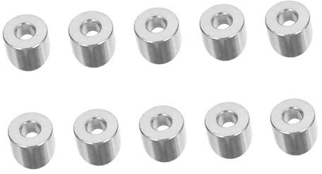 ROMISBABA 10 Pièces Kit Rondelles Biseautées Acier Inoxydable pour Garde Corps Câble Fixation Tubes Résistance Antirouille Adapté Escaliers et