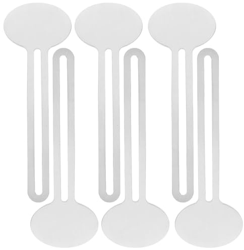 Anneome Lot de 6 Presse-Tubes en Métal 9X2,5 CM, Distributeur de Dentifrice, Colle et Crèmes, Outil de Compression pour Tubes Cosmétiques, du Gaspillage, Usage Quotidien Pratique
