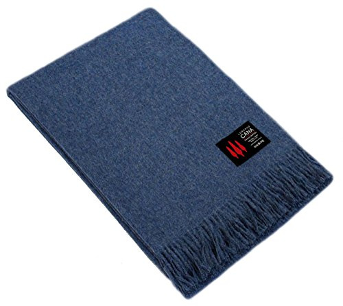 Lorenzo Cana High End Luxus Alpakadecke aus 100% Alpaka - Wolle vom Baby - Alpaka flauschig weich Decke Wohndecke Sofadecke Tagesdecke Kuscheldecke 9608077