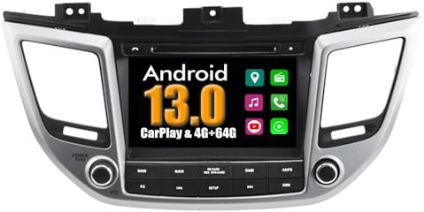 RoverOne Système Android Lecteur DVD de Voiture pour Hyundai IX35/Tucson 2016+ avec Stéréo Multimédia GPS Navigation Autoradio Bluetooth USB MirrorLink