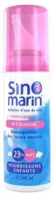 Sinomarin Solution d'Eau de Mer Nez Bouché Nourrissons Enfants 100 ml