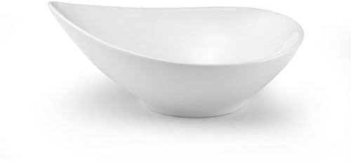 Médard de Noblat - Assiette creuse - D20 cm - Sven - Porcelaine - Lot de 6 - Blanc