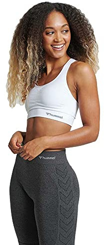 hummel hmlTIF Seamless Sports Tanktop Damen Damen | Recyceltes Material | Slim Fit | Rundhals | Ärmellos | Einfarbig | elastisch | Ohne Verschluss | Casual-Style
