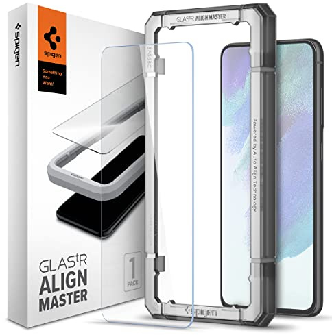 Spigen AlignMaster Tempered Glass Screen Protector for Samsung Galaxy S21 FE 5G - 2 Pack