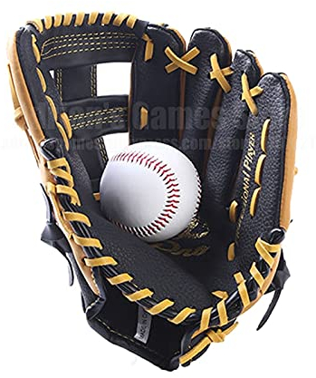 BANGHA Baseball Handschuhe Leder Baseballhandschuh Ball Baseball Set Mitten Baseball Mitt Baseball Glove (Color : 12.5 Inch Adults)