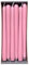 Nordring Tapered Candles 2.3 cm x 25 cm High Antique Pink Pack of 12