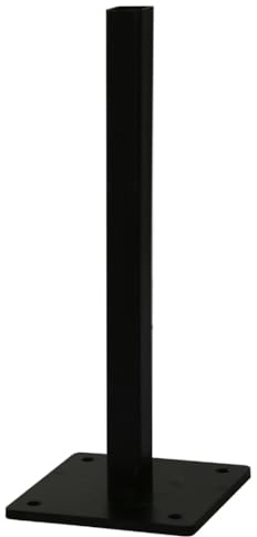 HORI Rhombus-Style Konsole - WPC Sichtschutz - Aluminium - Stecksystem - Zaun - Garten - Gartenzaun - Lamellenzaun - Windschutz - Zaunelemente - - zum Aufschrauben