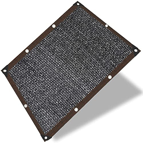 10 x 15 m resistente 85% rete ombreggiante ad alta densità giardino per serra, patio e aiuole, protezione ideale per pergola e prato