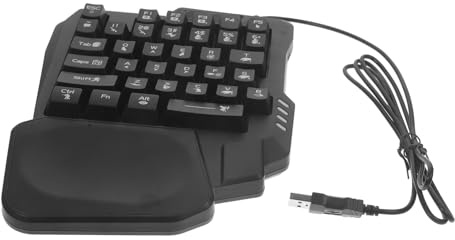 Homoyoyo Clavier De Jeu Touches Rétroéclairé Mécanique Compact pour Pc Gaming à Main Et Facile à Installer pour Jeux Et Divertissement à Domicile