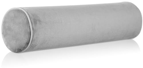 Garneck Almohada Cervical Redonda De Viscoelástico Rulo Cervical para Dormir Cojín Cilíndrico De 16.92 X 3.93 X 3.93 in Soporte para Cuello Y Lumbar 1 Pieza